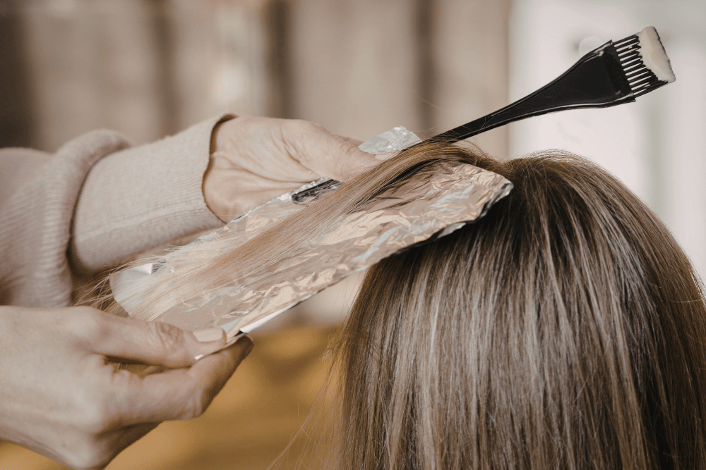 Hair coloring service in San Antonio